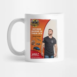 Retired Marine In Their 30s - Funny Parody Halloween Mug